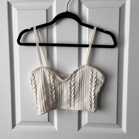 zara sweetheart top - Picture 4 of 6